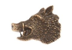 Hlava divočáka (odznak na klobouk)