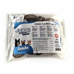 Chicken & pollock vege Roll JUKO Snacks 250 g + 30 g ZDARMA