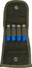 Lodenové pouzdro na náboje (4x B)