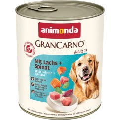GRANCARNO Adult - s lososem a špenátem 800 g
