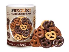 Mix preclíků v čokoládě 250g