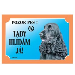 Cedulka Dafiko KOKR černý