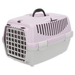 Přepravka Trixie Capri 1 , světle šedá/lila, XS: 32×31×48 cm