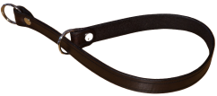 Stahovací obojek z ploché kůže