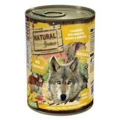 Natural Greatness klokan, ananas, mango, spirulina - EXOTIC  konzerva pro psy 400 g