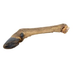 Jelení noha s kožešinou - 1 ks / 43 - 49 cm