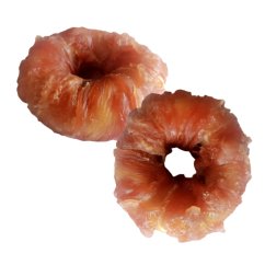 Donut s kuřecím masem měkký JUKO Snacks 6 cm (20 ks)
