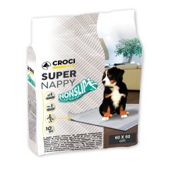 Návyková podložka Super Nappy Protiskluz 60 x 60 cm (10 ks)
