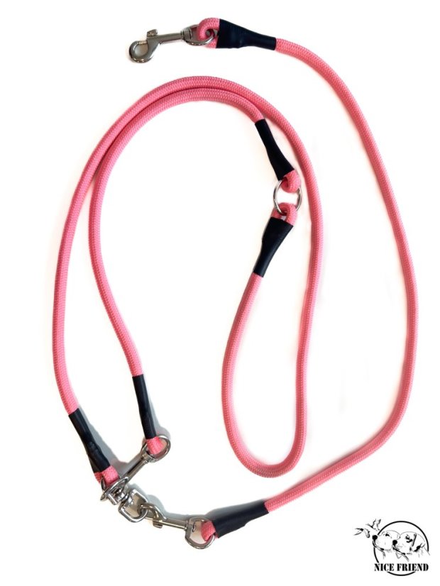 Lovecké vodítko nylonové 8 mm klasická karabina
