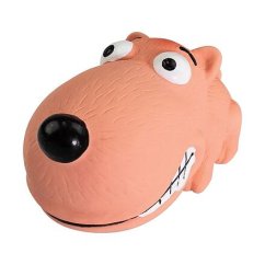Mini pejsek BigHead 9 cm, se zvukem, latex,  HipHop