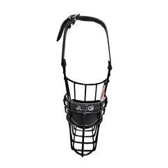 Náhubek černý/kůže kolie, belgický ovčák, baset - pes