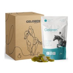 Kloubní výživa kůň Geloren HA (3  x 450 g ) - jablečná