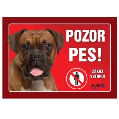 Cedulka Juko BOXER
