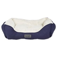 Pelech Scruffs Wilton Box Bed modrý L 75x60cm