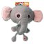 Hračka Dog Fantasy Big head slon plyšový pískací 30cm