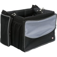 Front-Box transportní box na řidítka, 41 x 26 x 26cm, šedá (max. 6kg)