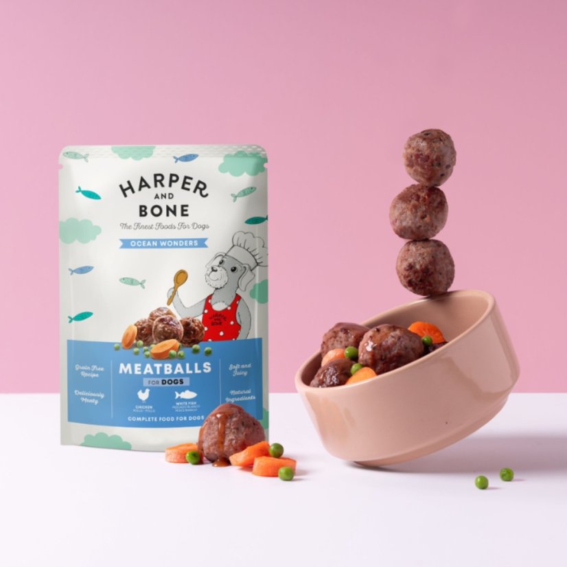 Harper and Bone Dog divy oceánu, kapsa 300 g