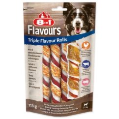 Pochoutka 8in1 Triple Flavour rolka žvýkací 3ks