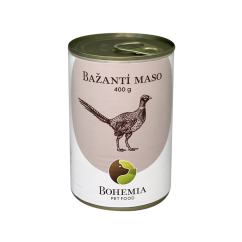 BOHEMIA Bažantí maso ve vlastní šťávě 400g