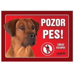 Cedulka Juko RHODÉSKÝ RIDGEBACK
