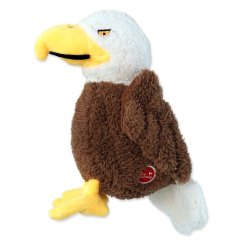Hračka Dog Fantasy Recycled Toy orel pískací se šustícími křídly 21cm