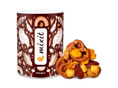 Crunchy mix - Sýr, <b>oříšky</b> a preclíky s medem a chilli 230g