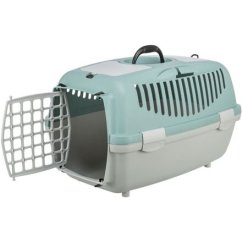 Transportní box CAPRI II, XS-S: 37x34x55cm (max. 8kg), světle šedá/šalvějová