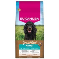 Krmivo EUKANUBA Grain Free Adult all breeds rich in venison 12kg