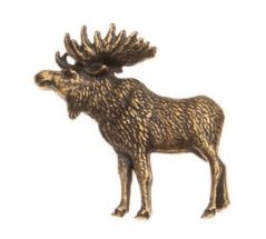 Postava losa (odznak na klobouk)