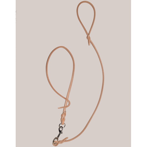 Kožené JOY dvoudílné vodítko "výcvikový hit Nice Friend"