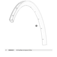 MAVIC KIT F/R RIM KSYRIUM 30 D