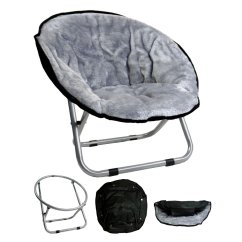 Relaxační křeslo šedé