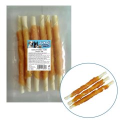 Tyčinka buvolí obalená kuřecím masem JUKO Snacks 12,5 cm (6 ks)