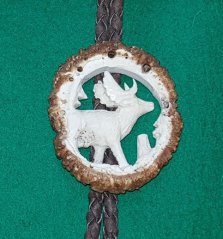 Vyřezávané bolo růže - daněk