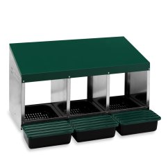 Snáškové hnízdo pro tři nosnice