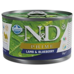 Konzerva N&D Dog Prime Lamb & Blueberry 140g