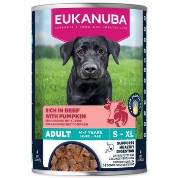 Konzerva EUKANUBA Adult bohatá na hovězí s dýní 400 g
