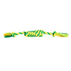 Uzel válec HipHop bavlněný se 2  knoty 38 cm / 100 g limetková, zelená