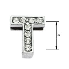 Navlékací písmenka T 12 mm