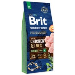 Krmivo Brit Premium by Nature Junior XL 15kg