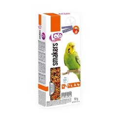 LOLO SMAKERS 2 klasy jahodové pro andulky 90 g