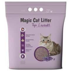 Kočkolit Magic Litter Tofu levandule 2,7kg/ 6l