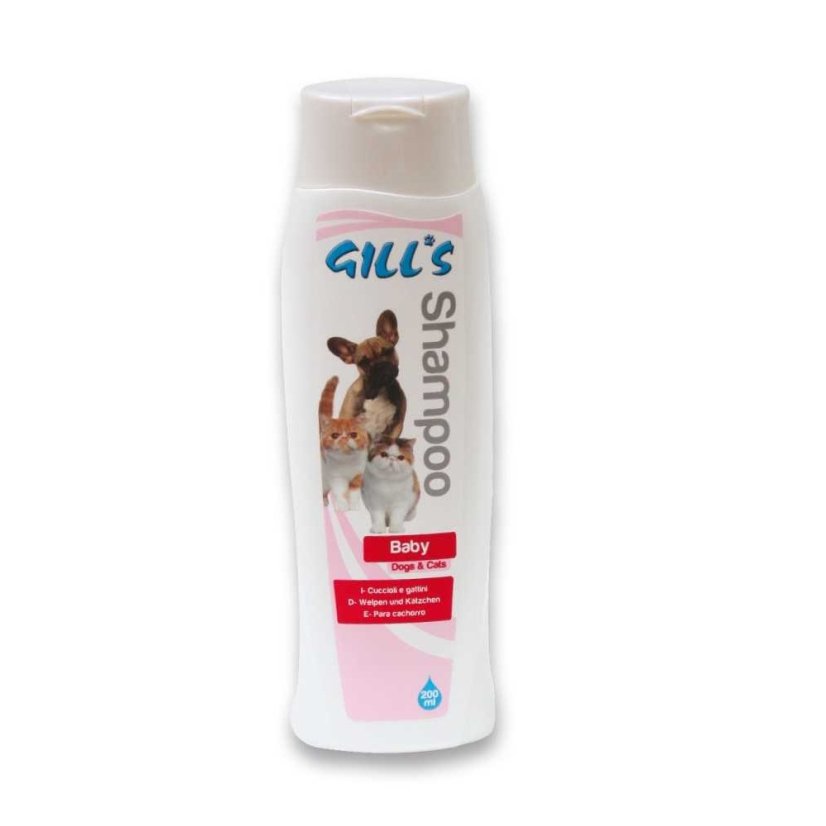 GILL´S šampon Baby dog & cat 200 ml