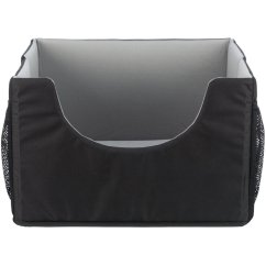 Autosedačka 45 x 28 x 40 cm, černá/šedá