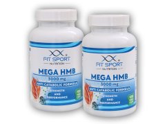 2x Mega HMB 3000mg 120 vege caps