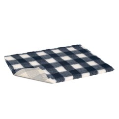 Vetbed protiskluz / Drybed modrá kostka 150 x 100 cm, vlas 30 mm