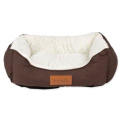 Pelech Scruffs Wilton Box Bed hnědý S 50x40cm
