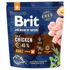 Krmivo Brit Premium by Nature Adult M 1kg