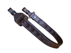 Kožený stahovací řemen na zbraň (nepodšitý) Zubíček