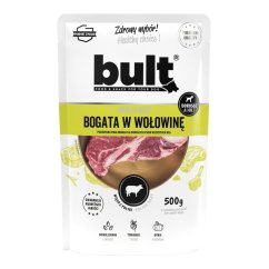 Bult Dog hovězí, kapsička 500 g